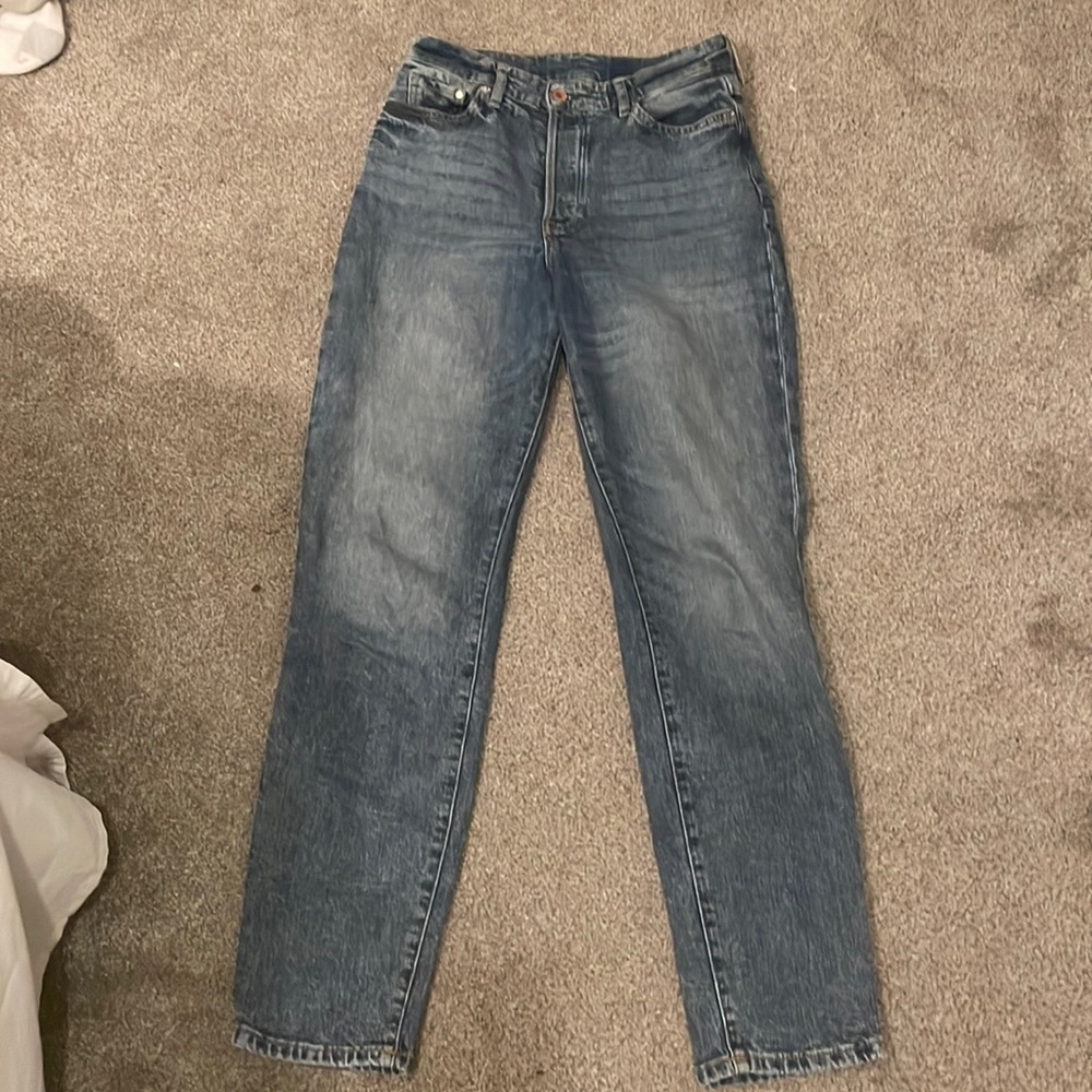 Mom jeans high waisted